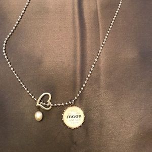 Love you to the moon and back necklace